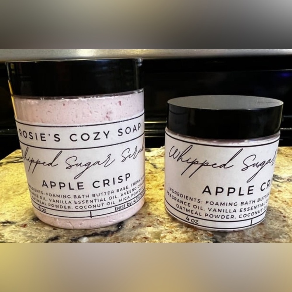 Apple Crisp | Whipped Sugar Scrub 4oz Jar